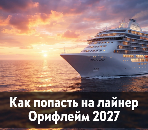 Лайнер Орифлейм 2027: условия программы для консультантов